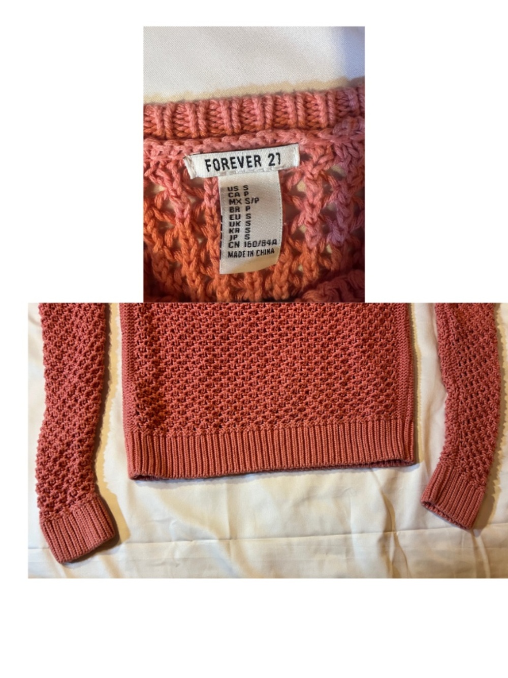 Pink Sweater (Pullover) - Picture 3 of 4